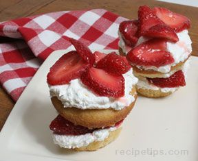 Strawberry Shortcake Cupcakes