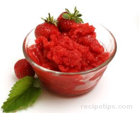 Strawberry Granita Recipe