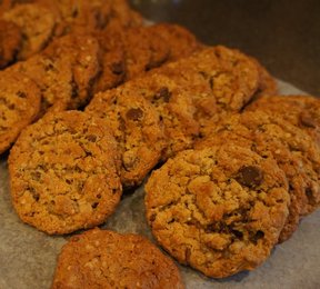 Toffee Monster Cookies