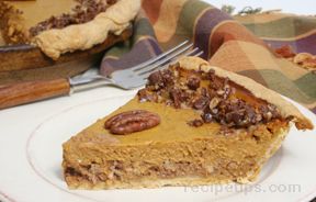 toffee pecan pumpkin pie Recipe