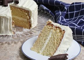 White Chocolate Layer Cake Recipe