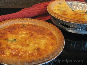 Roasted Asparagus Quiche Recipe