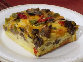 Strata with Italian Sausage