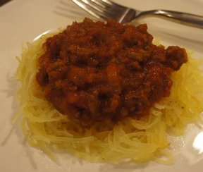 Baked Spaghetti Squash Dinner