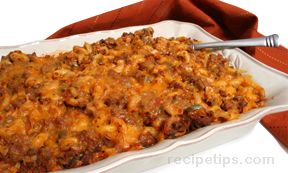 Beefy Macaroni and Cheese