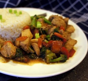 Chicken And Vegetables Stir Fry