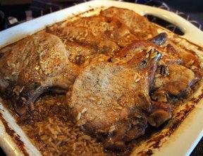 Pork Chops N Rice Recipe