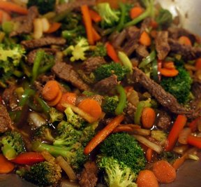 Spicy Beef  Broccoli Stir Fry