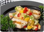 Grilled Swordfish with Melon Salsa Recipe