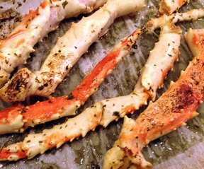 garlic butter baked crab legs Recipe