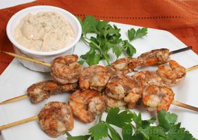 Grilled Shrimp with Remoulade Sauce Recipe