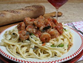 Sauteed Shrimp in Tomato Sauce