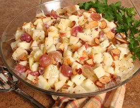 apple pineapple and grape salad Recipe