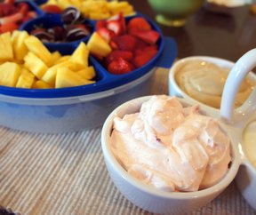 creamy strawberry fruit dip Recipe
