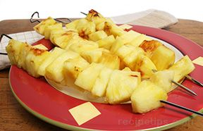 grilled tequila pineapple Recipe