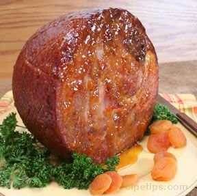 Baked Ham with Apricot Brandy Glaze Recipe