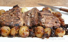 Balsamic Grilled Pork Chops Recipe