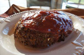 Best Ever Meatloaf with Special Sauce