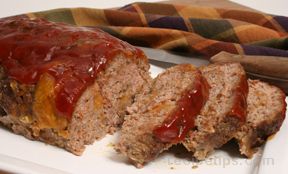 Cheesy Mushroom Meatloaf