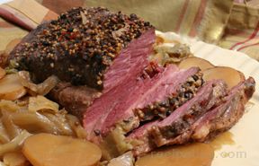 Slow Cooker Corned Beef And Cabbage Recipe Recipetips Com