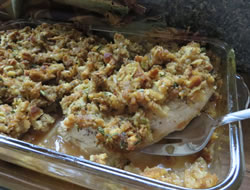 Easy Pork Chops and Stuffing