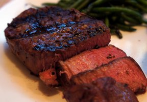 Filet Mignon Broiled or Grilled