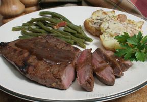 grilled marinated sirloin steak Recipe