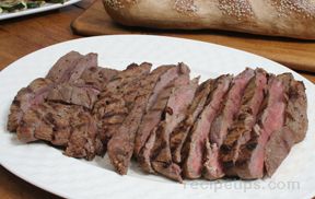 grilled marinated flank steak Recipe