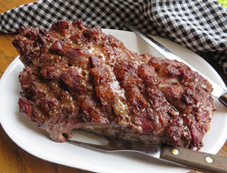 grilled pork roast with cinnamon rub Recipe