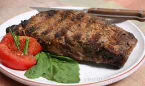 Grilled Ribeye with Chile Powder Rub