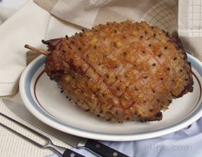 country ham with glazing Recipe