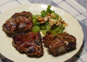 pan broiled lamb chops Recipe