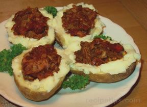 Lamb Stuffed Potatoes