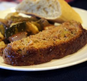 Meatloaf with Roasted Vegetables Recipe