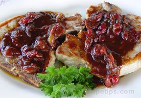 Pork Chops with Gooseberry Sauce Recipe