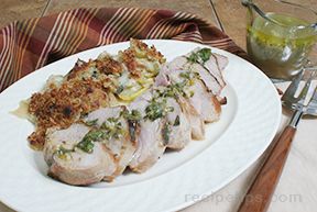 Grilled Pork Tenderloin with Chimichurri Sauce