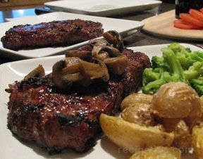 Rib Eye Steaks with Asian Inspired Marinade Recipe