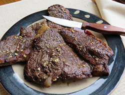 Sirloin Steak with Garlic Butter