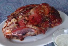 leg of lamb - slow roasted Recipe