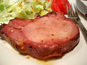 Sweet & Sour Glazed Smoked Pork Chops Recipe