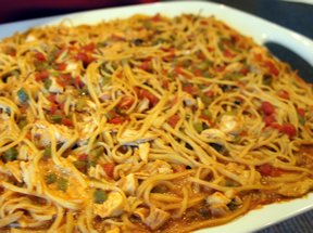 Confetti Chicken Spaghetti Recipe