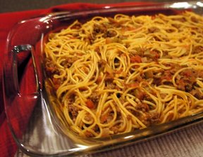 Confetti Spaghetti Bake Recipe