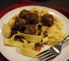 Grandma's Meatball Stroganoff Recipe