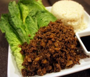 Beef Asian Lettuce Wraps Recipe