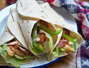 buffalo chicken bacon wrap Recipe