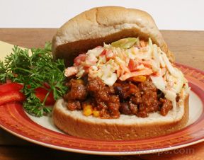 Chipotle Sloppy Joes with Crunchy Cole Slaw Recipe