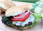 Grilled White Cheddar Burgers Recipe