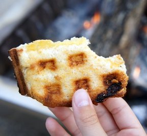 Grilled Cheese Pie Iron