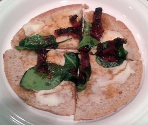 light ricotta spinach pizza Recipe
