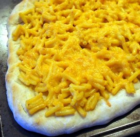mac-n-cheese pizza Recipe